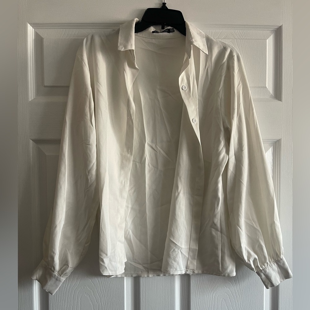 White Button Up Shirt
